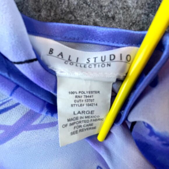 Bali Studio Slip Nightie Dress L Sheer Flowy Lightweight Fairy Romantic Whimsy - Picture 5 of 6